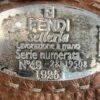 Selleria plaque stamped Serie numerata 49-28-19508