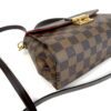 Louis Vuitton Damier Ebene Croisette Crossbody Red - Image 17