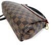 Louis Vuitton Damier Ebene Croisette Crossbody Red - Image 19