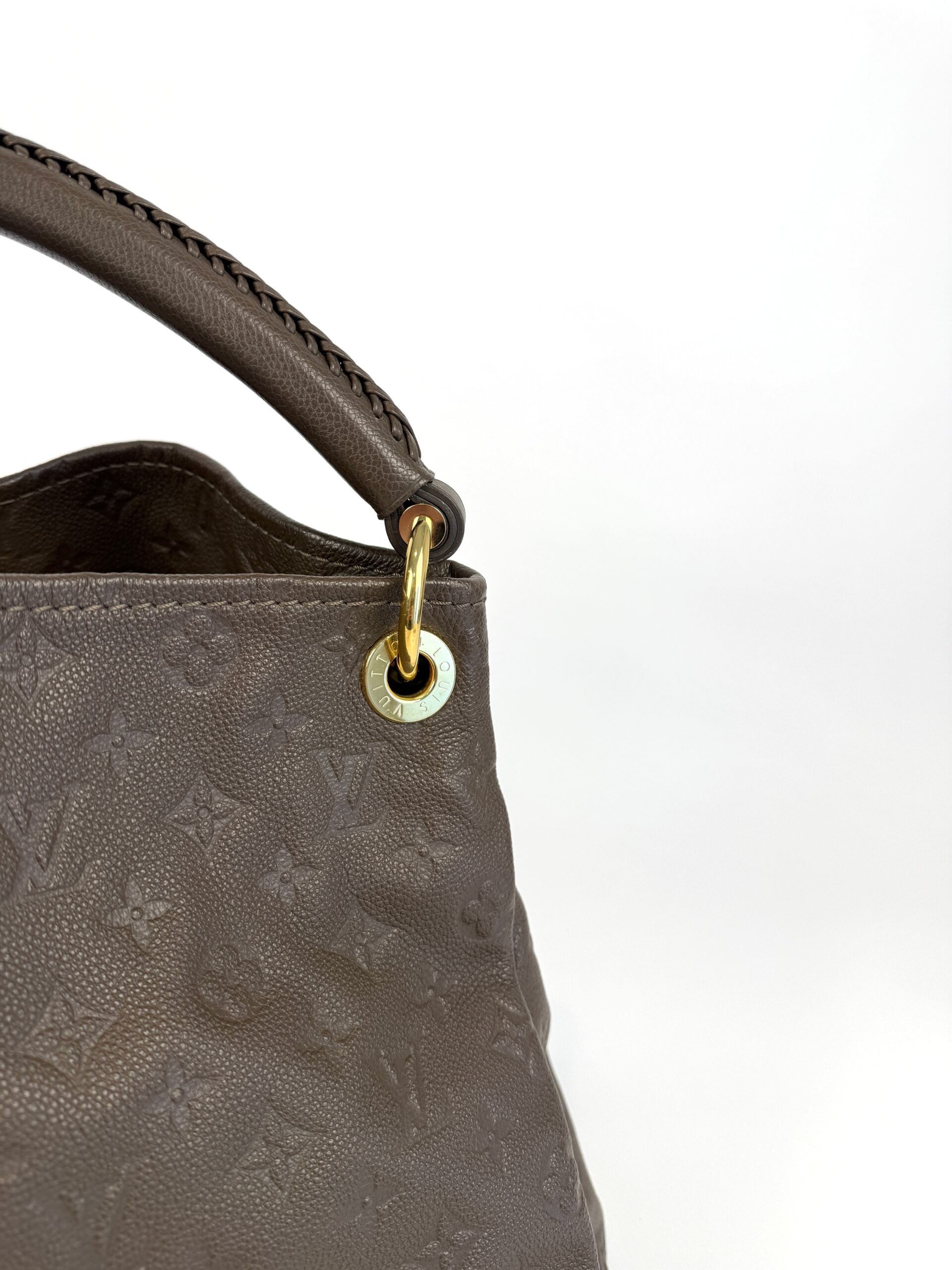 Louis Vuitton Artsy MM Terre Empreinte Leather Hobo - Image 21