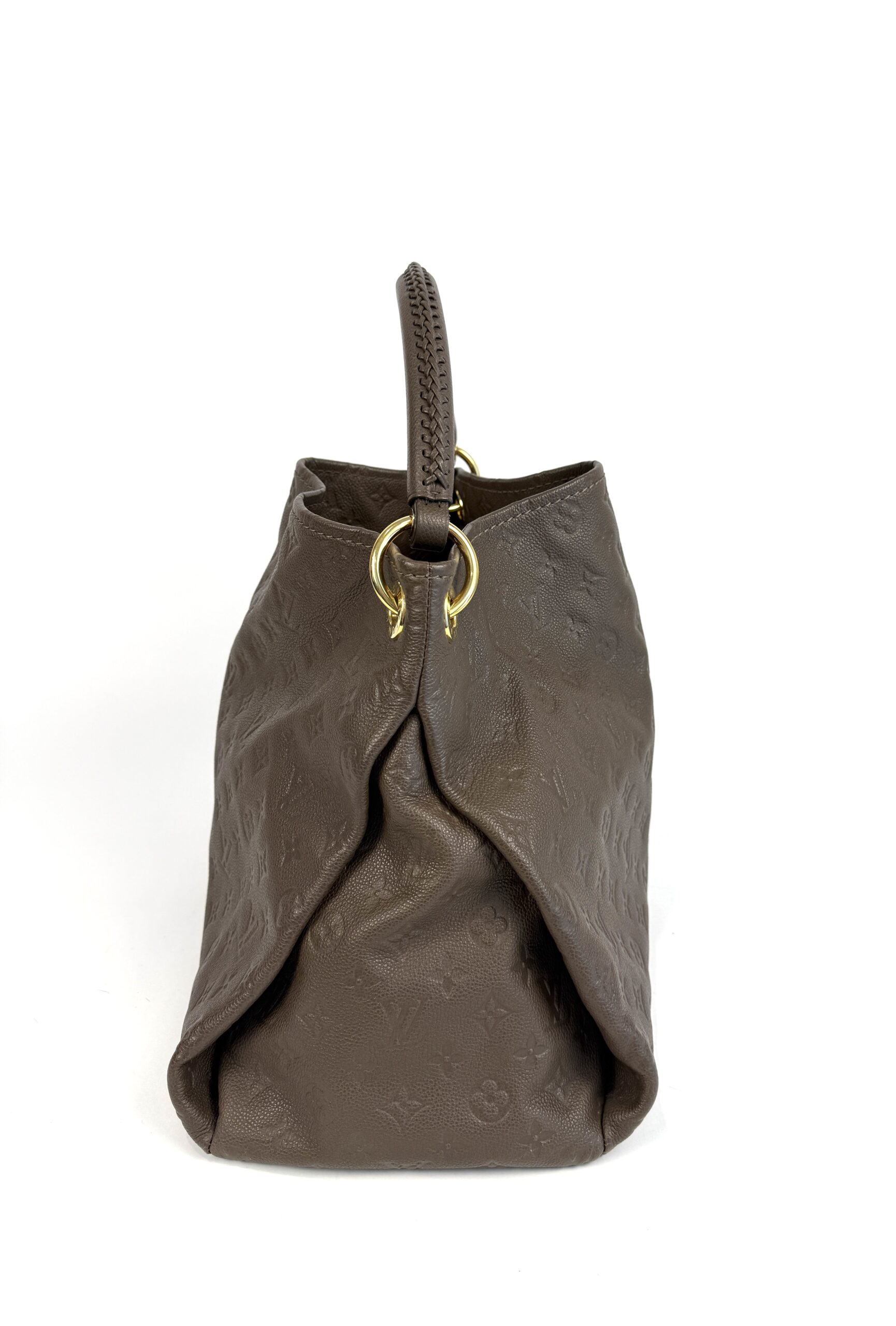 Louis Vuitton Artsy MM Terre Empreinte Leather Hobo - Image 9