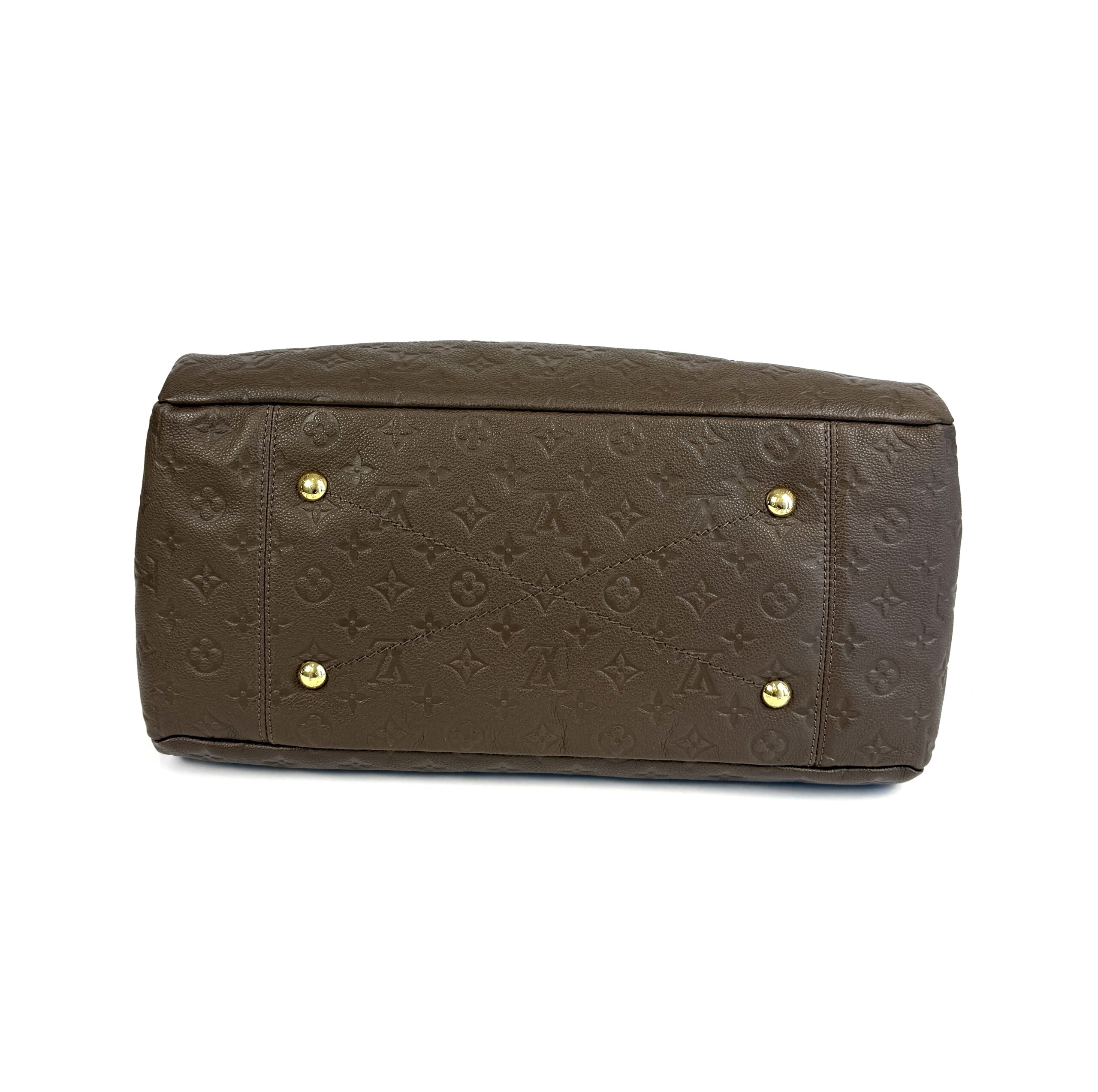 Louis Vuitton Artsy MM Terre Empreinte Leather Hobo - Image 12