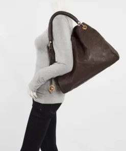 Alternative view of Louis Vuitton Artsy MM Terre Empreinte Leather Hobo