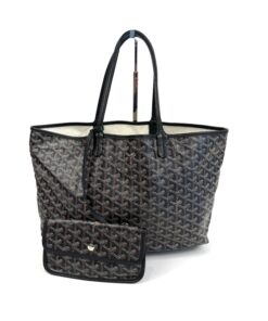 Goyard Goyardine Saint Louis PM Black