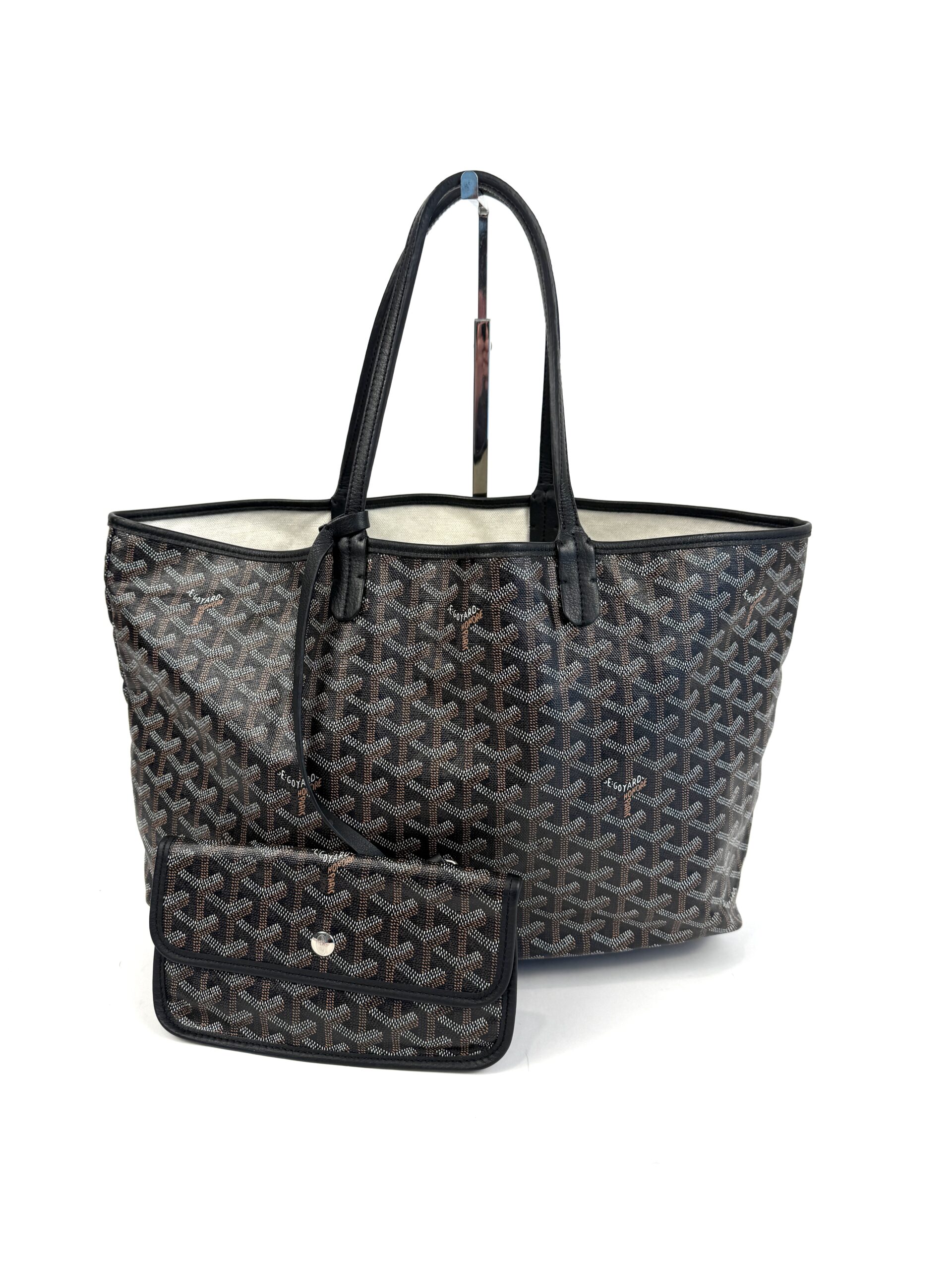 Goyard Goyardine Saint Louis PM Black