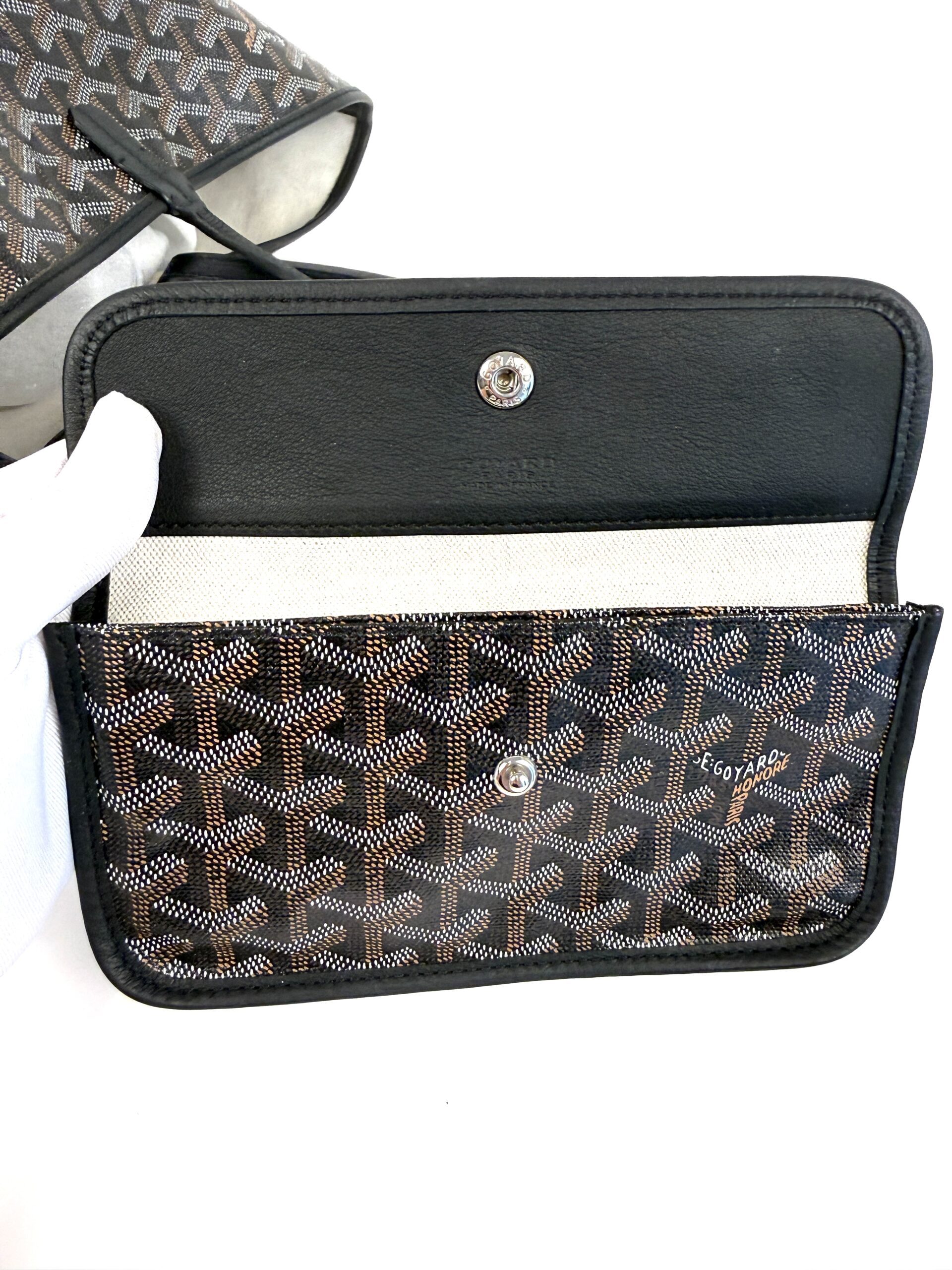 Goyard Goyardine Saint Louis PM Black - Image 23