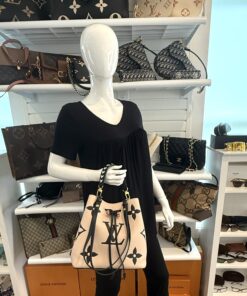 The Neonoe styled on a mannequin in the shop