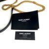 YSL Saint Laurent Grain De Poudre Matelasse Monogram Mini Lou Camera Bag Vert Fonce Green - Image 21