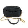YSL Saint Laurent Grain De Poudre Matelasse Monogram Mini Lou Camera Bag Vert Fonce Green - Image 6