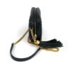 YSL Saint Laurent Grain De Poudre Matelasse Monogram Mini Lou Camera Bag Vert Fonce Green - Image 9