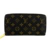 Louis Vuitton Monogram Zippy Wallet with Fuchsia