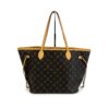 Back of the Neverfull MM in Monogram canvas