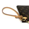 Wrist strap with honey patina and gold clasp
