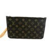 Back of the pochette in Monogram canvas