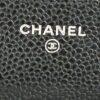 CHANEL Black Classic Caviar Leather Wallet On Chain WOC Shoulder Bag Crossbody SHW - Image 7