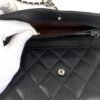 CHANEL Black Classic Caviar Leather Wallet On Chain WOC Shoulder Bag Crossbody SHW - Image 22