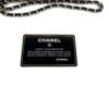 CHANEL Black Classic Wallet On Chain WOC Crossbody Lambskin Silver Hardware - Image 19