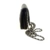 CHANEL Black Classic Wallet On Chain WOC Crossbody Lambskin Silver Hardware - Image 10
