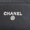 CHANEL Black Classic Wallet On Chain WOC Crossbody Lambskin Silver Hardware - Image 7