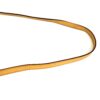 Full length of the leather shoulder strap