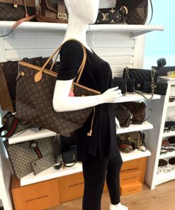 Alternative view of Louis Vuitton Monogram Neverfull MM Pivoine