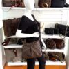 Styled on a mannequin, worn crossbody