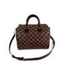 Louis Vuitton Damier Ebene Speedy Bandouliere 25 Red - AA1172