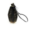 Fendi Denim Jacquard FF Effect Vitello Grace Mini Fendigraphy Hobo Bag Tobacco Moro Ebano - Image 14