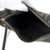 Fendi Denim Jacquard FF Effect Vitello Grace Mini Fendigraphy Hobo Bag Tobacco Moro Ebano - Image 23