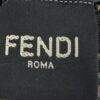 Fendi Denim Jacquard FF Effect Vitello Grace Mini Fendigraphy Hobo Bag Tobacco Moro Ebano - Image 17
