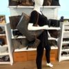 Goyard Saint Louis Tote GM Black Tan Canvas - Image 2
