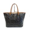 Goyard Saint Louis Tote GM Black Tan Canvas - Image 3