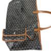 Goyard Saint Louis Tote GM Black Tan Canvas - Image 29