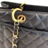 Chanel GST Black Caviar Shopping Tote Gold Hardware - Image 26