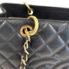 Chanel GST Black Caviar Shopping Tote Gold Hardware - Image 29