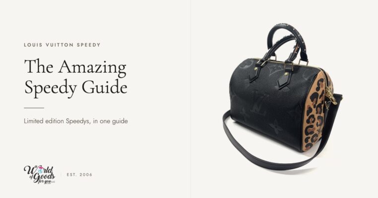 The Amazing Speedy Guide, with a Louis Vuitton limited edition Wild At Heart Speedy 25
